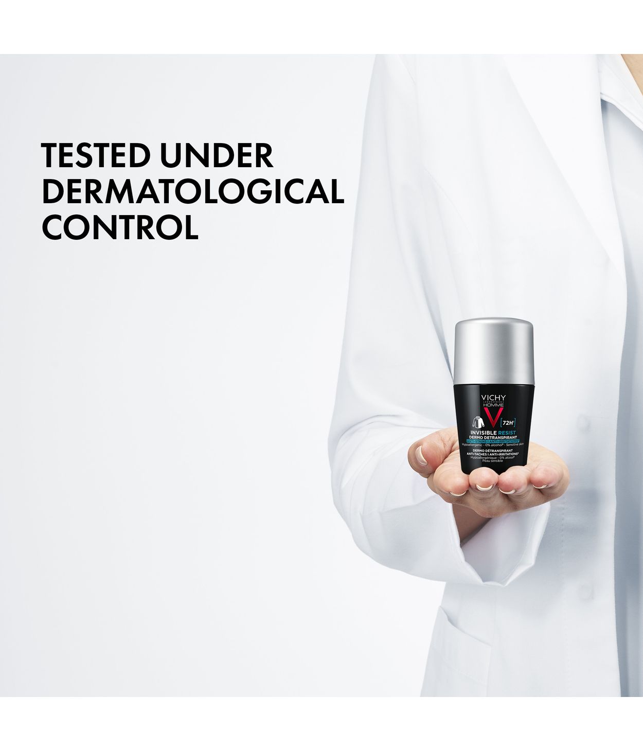 VICHY Men Invisible 72H Anti-stain Rollon 50ml