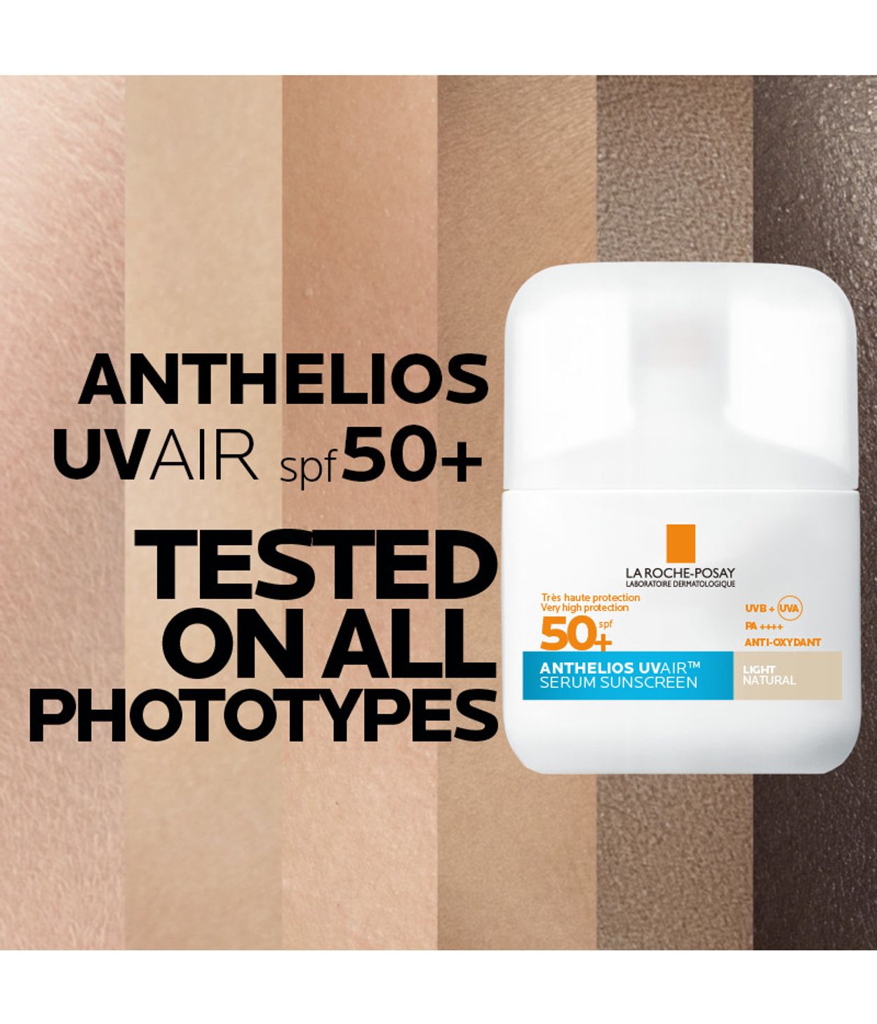 LA ROCHE-POSAY ANTH UVAIR SPF50+ TINTED LIGHT 50ml