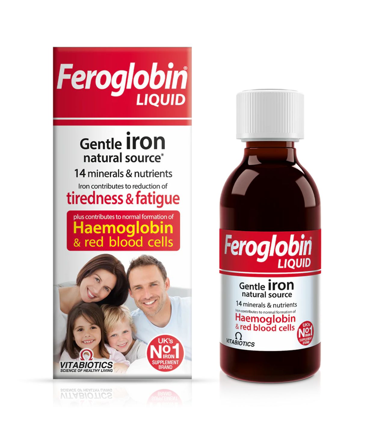 Vitabiotics Feroglobin Járn 200ml