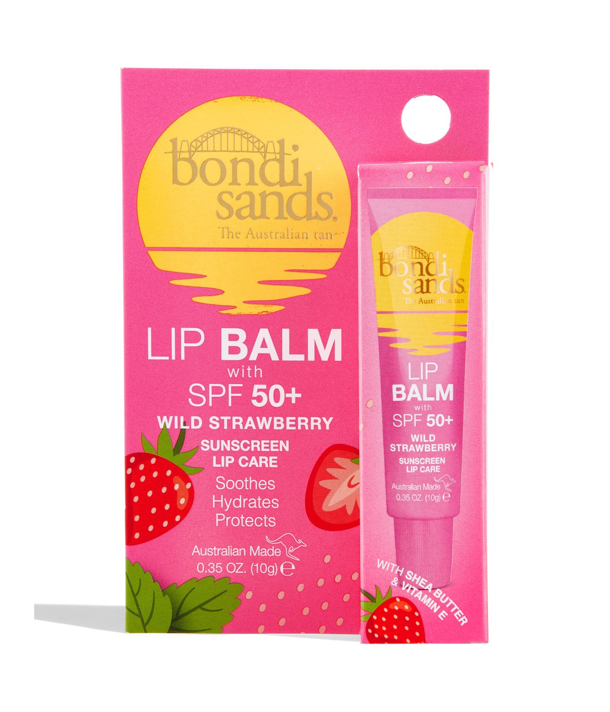 Bondi Sands SPF50+ Lip Balm Strawberry 10gr