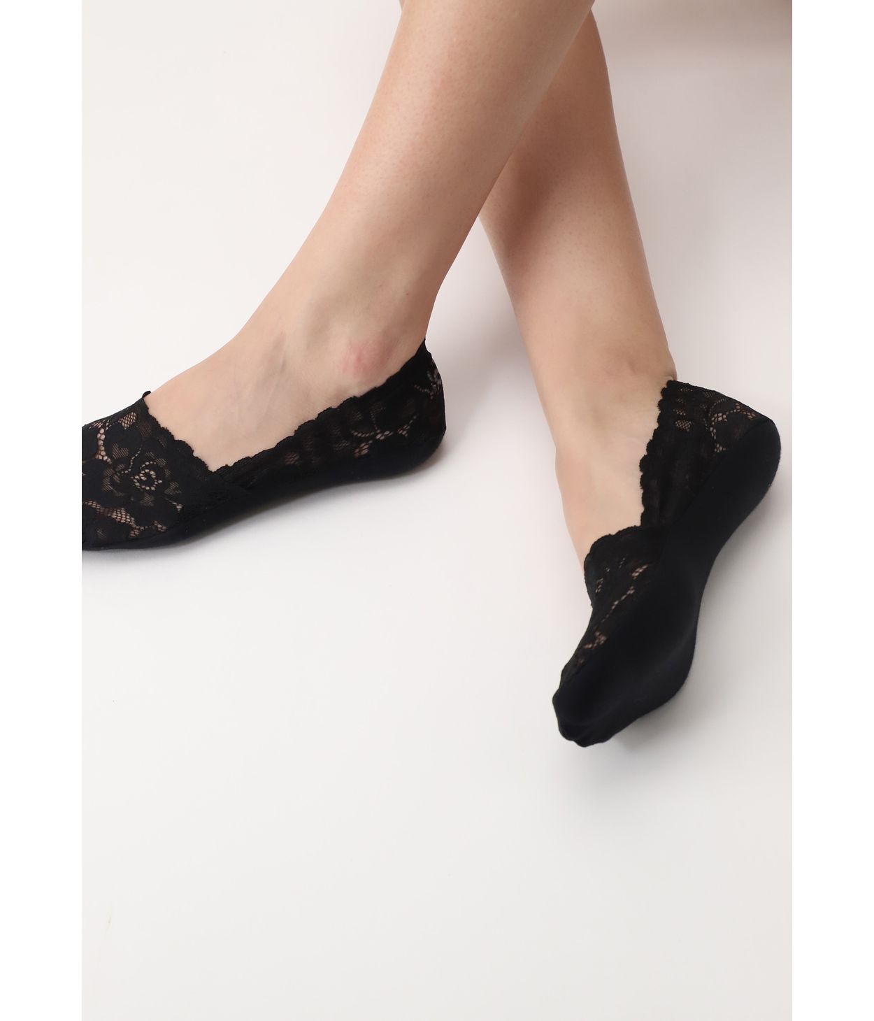 Oroblu Lacy No Show Black