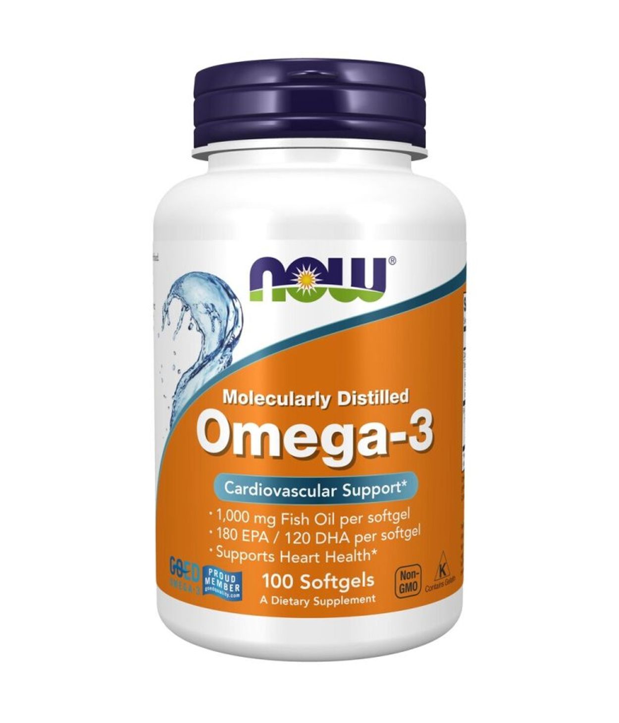 NOW Omega 3 1000mg 100stk