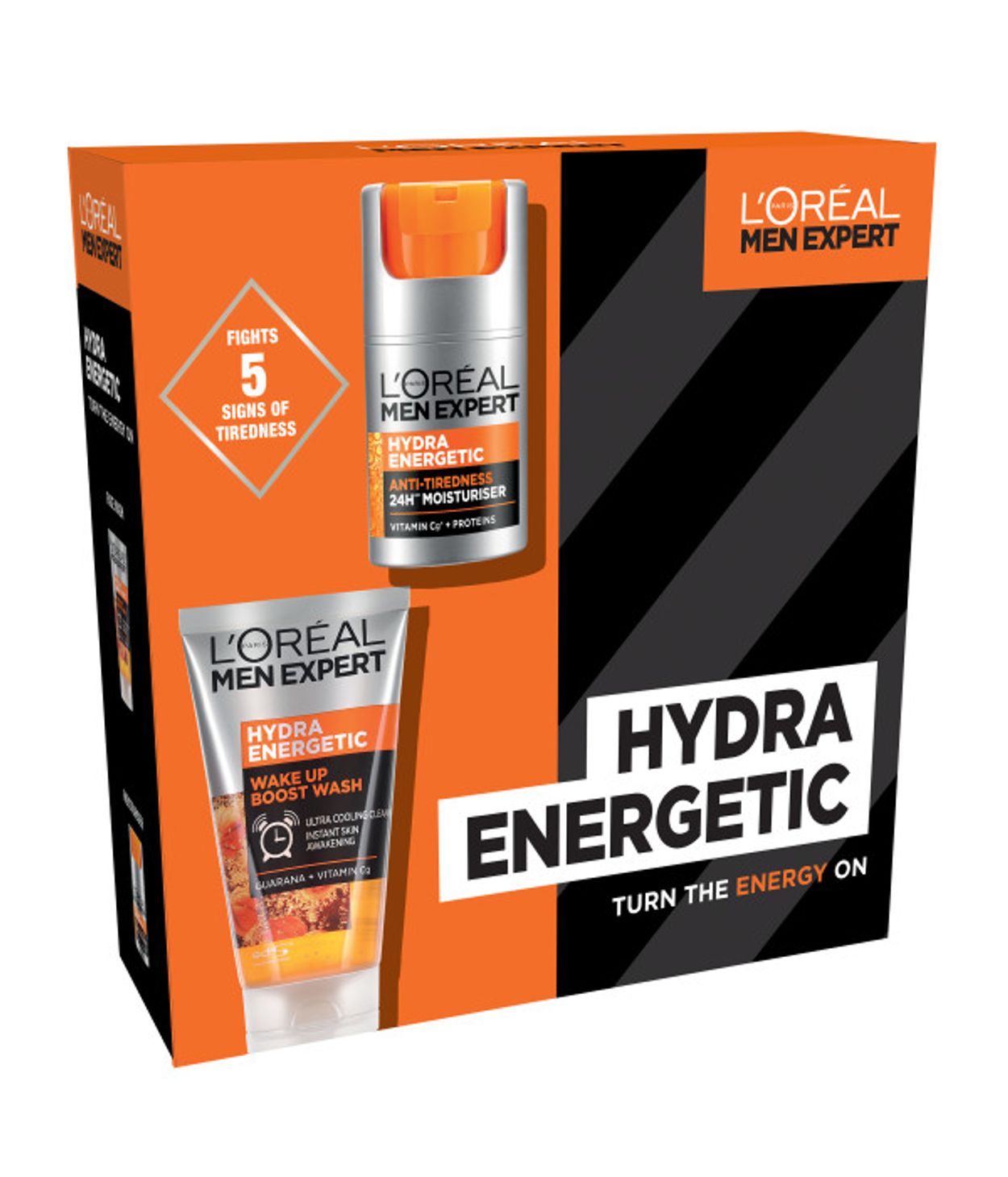 L'ORÉAL MenExp TurnTheEnergyOn #1 Gjafasett