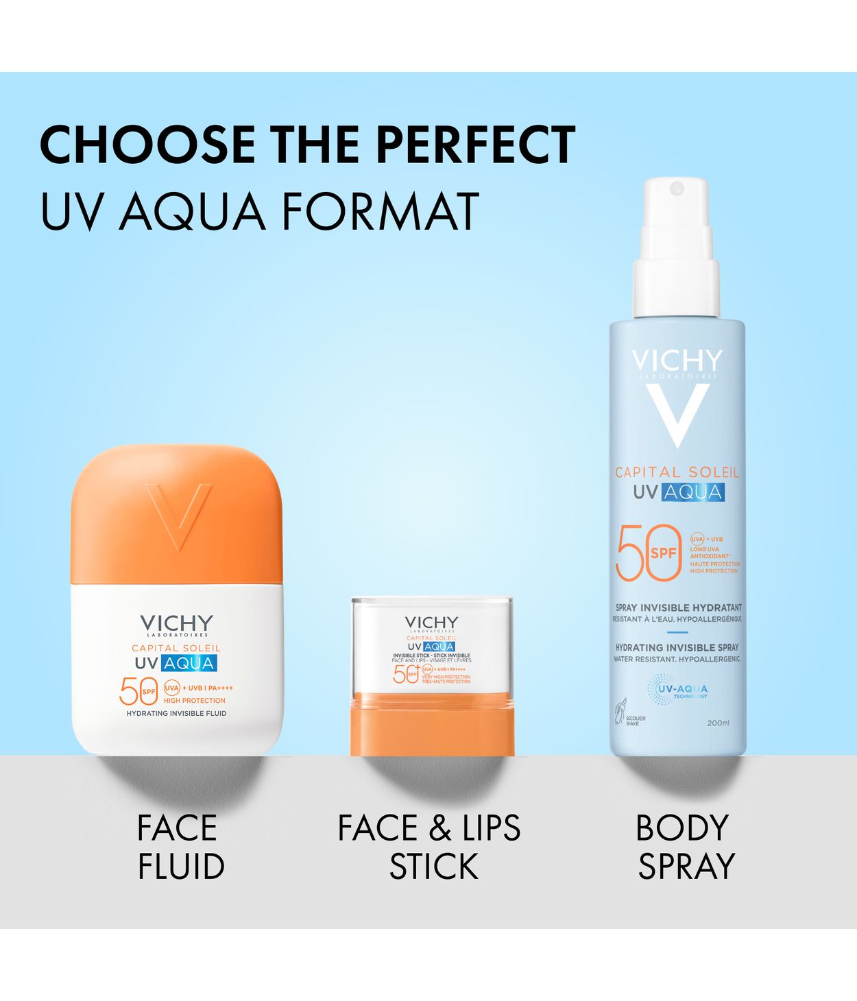 VICHY CSUV Aqua Fluid SPF50 50ml
