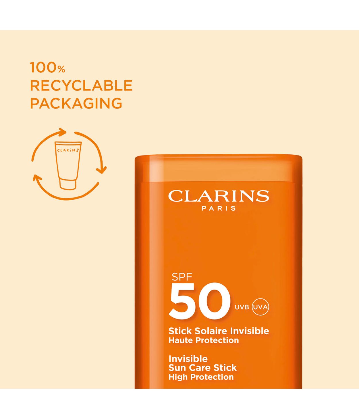 CLARINS Sun Care Face Stick SPF50+