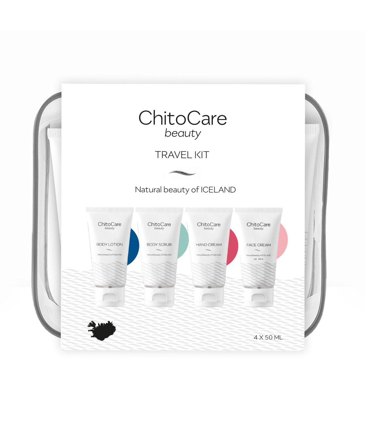 ChitoCare Beauty Ferðasett 4x 50ml