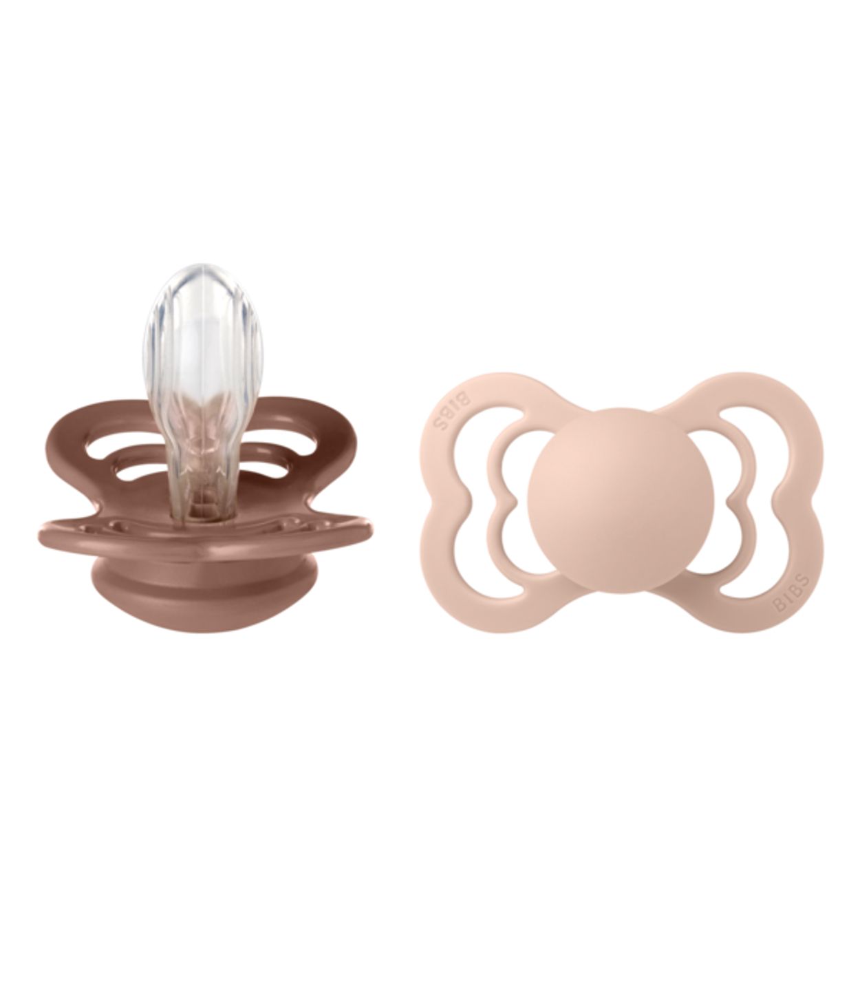 BIBS Supreme Woodchuck/Blush Silicon