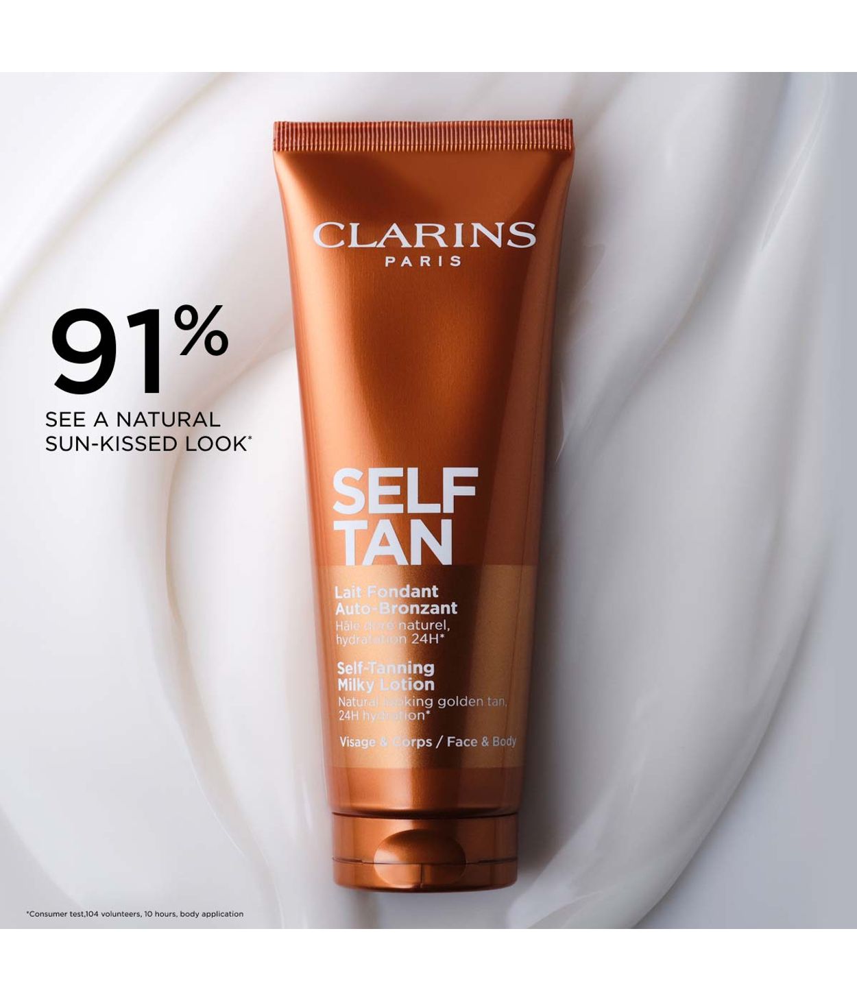 CLARINS Self Tanning Milky Lotion Face and Body