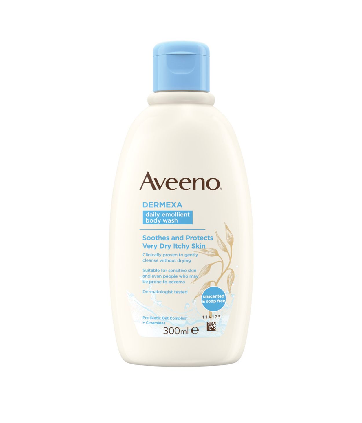 Aveeno Dermexa Daily Emollient Body Wash 300ml