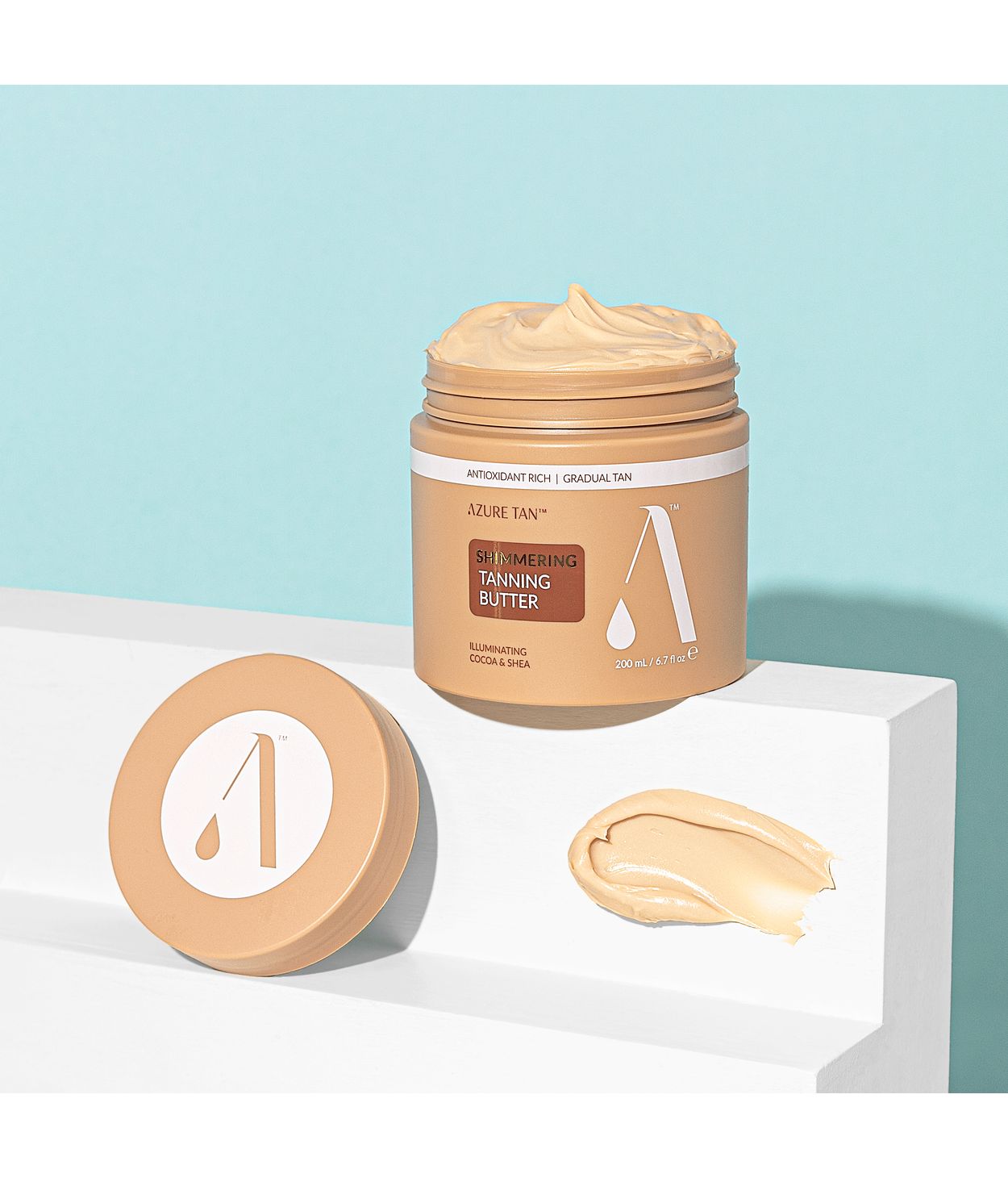 AZURE Shimmering Tanning Butter 200ml