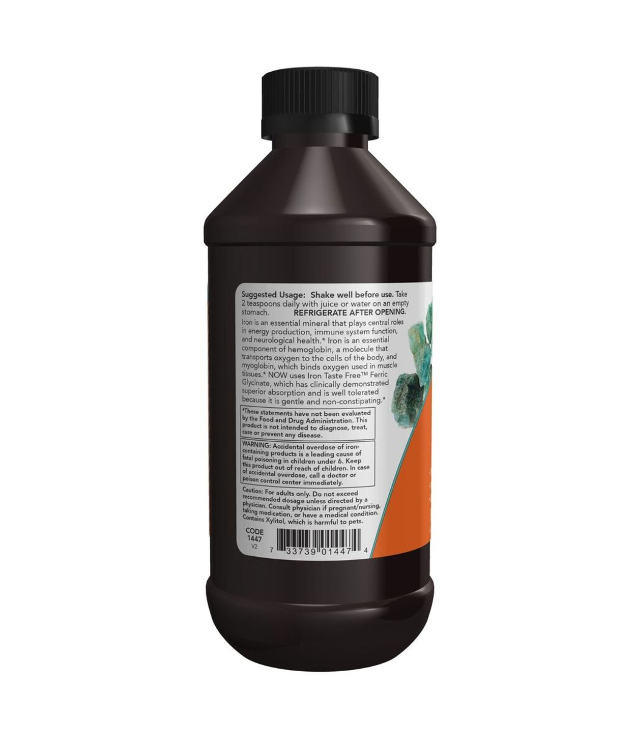 NOW Iron Liquid 237ml