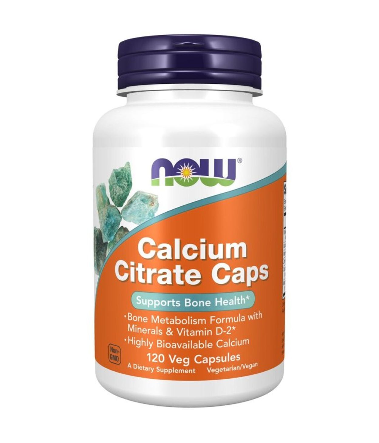 NOW Kalk Citrate Vegan 120stk
