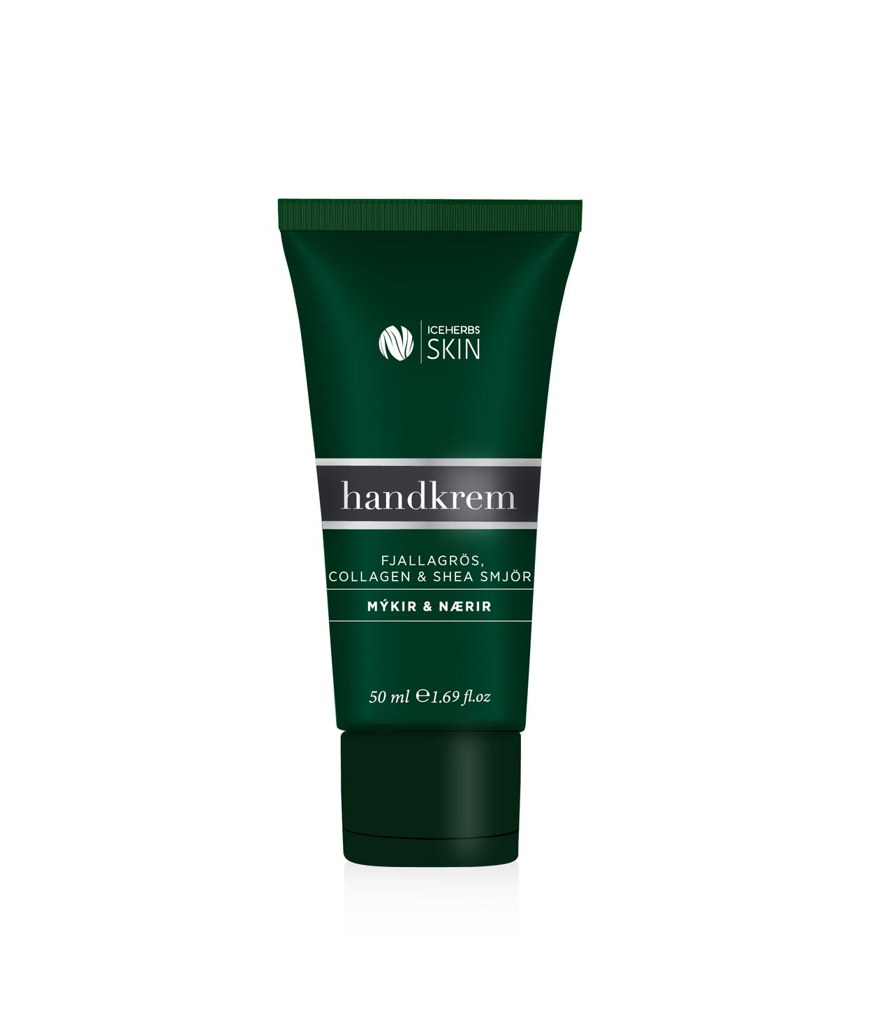 ICEHERBS SKIN Handkrem fjallagrös & Collagen 50ml