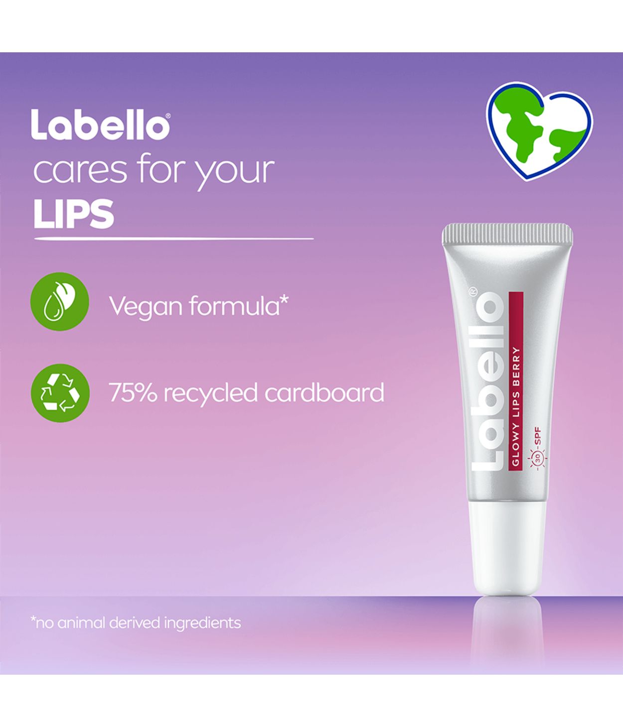Labello Glowy Lips Berry SPF30