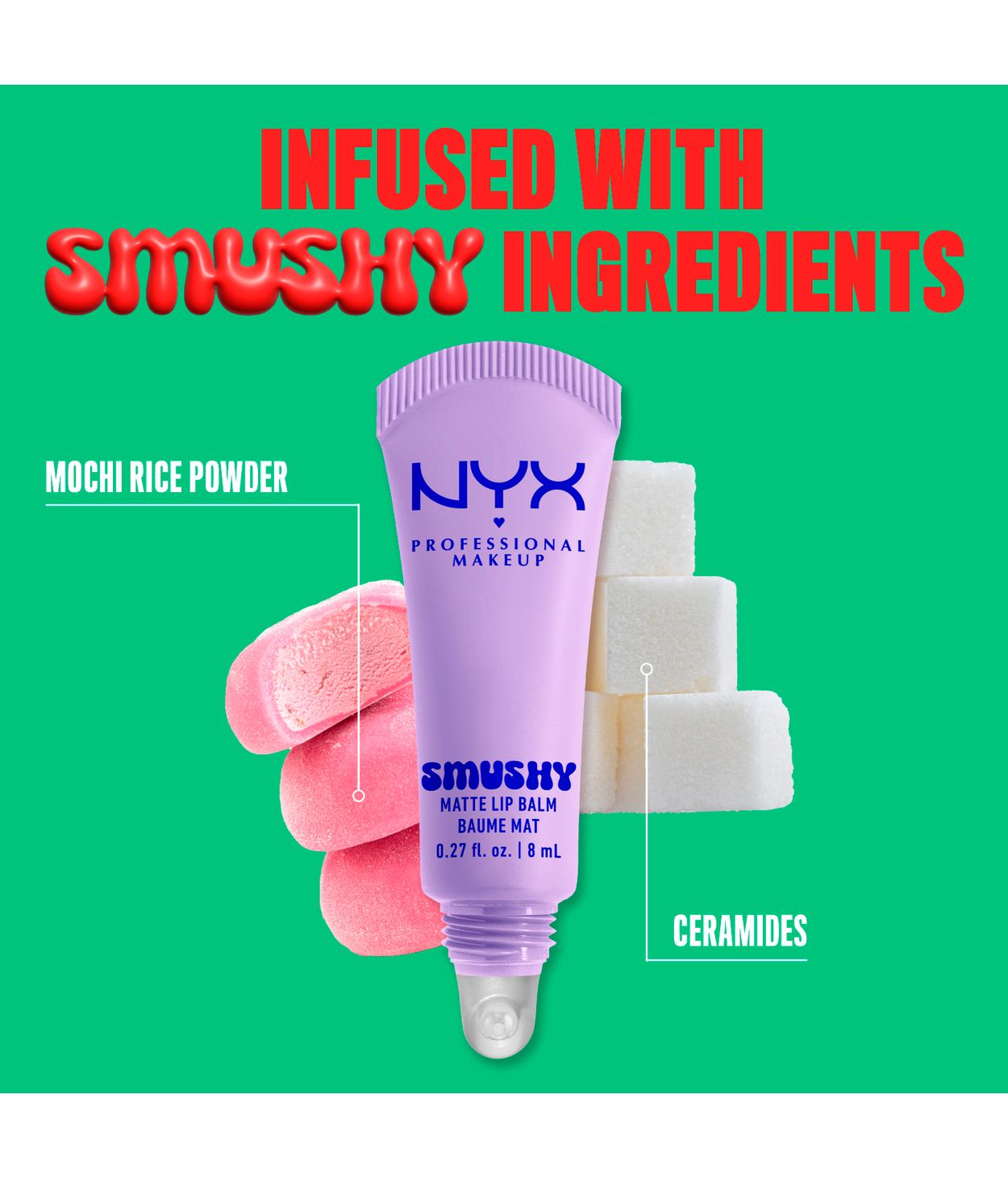 NYX Smushy Matte Lip Balm 8ml