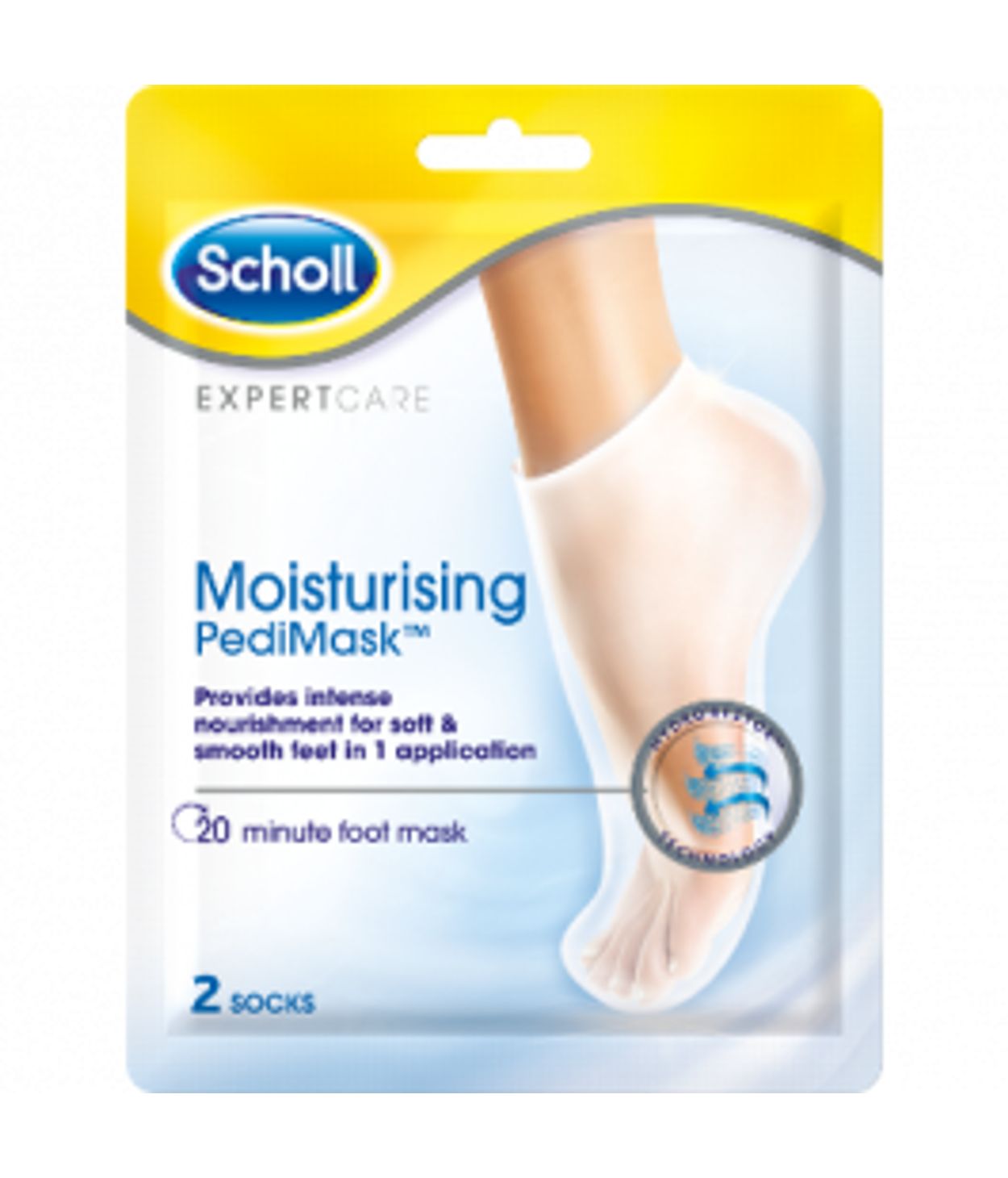 Scholl Fótamaski Moisturising 1par