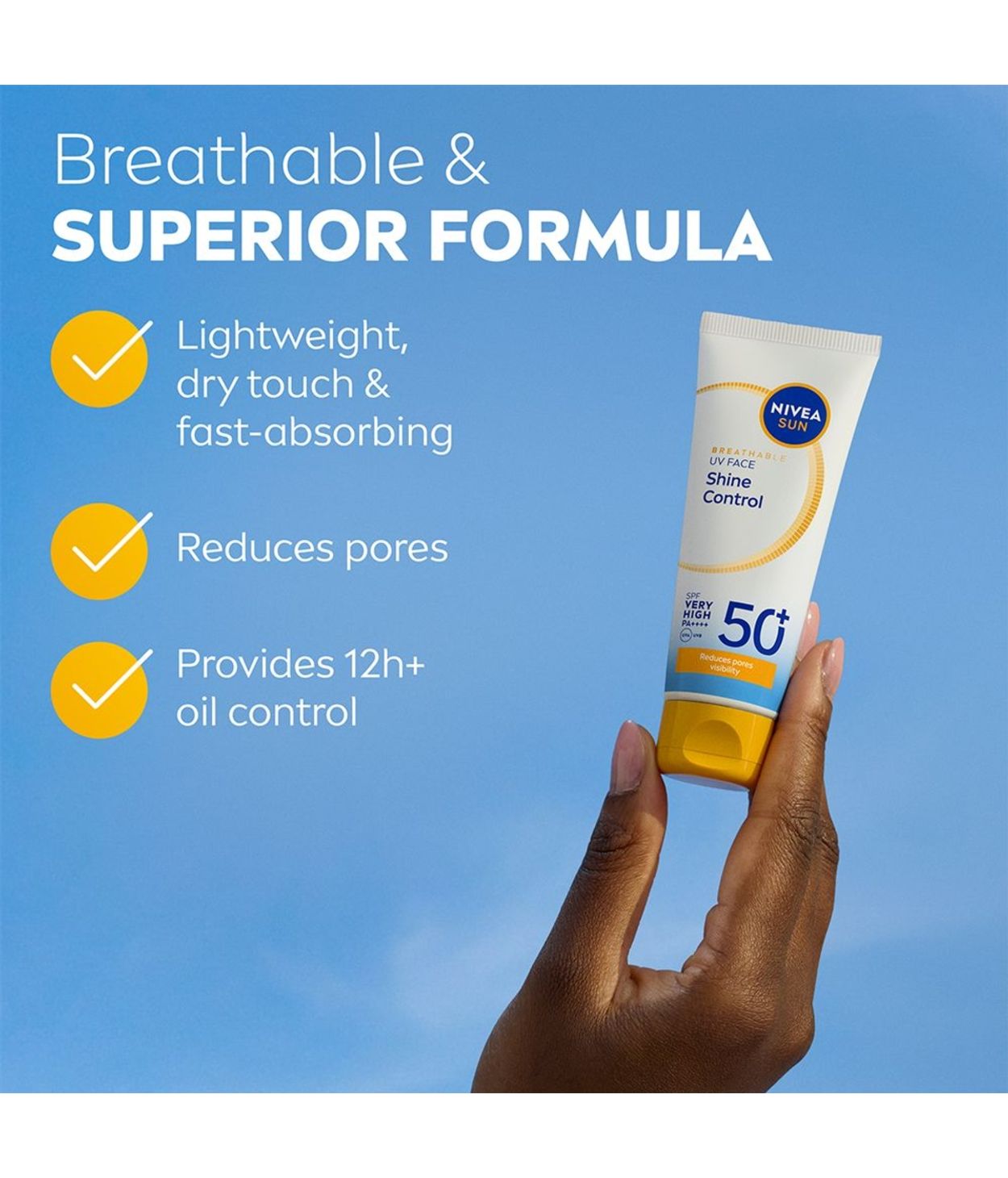 NIVEA SUN UV Face Shine Control SPF50+ 40ml