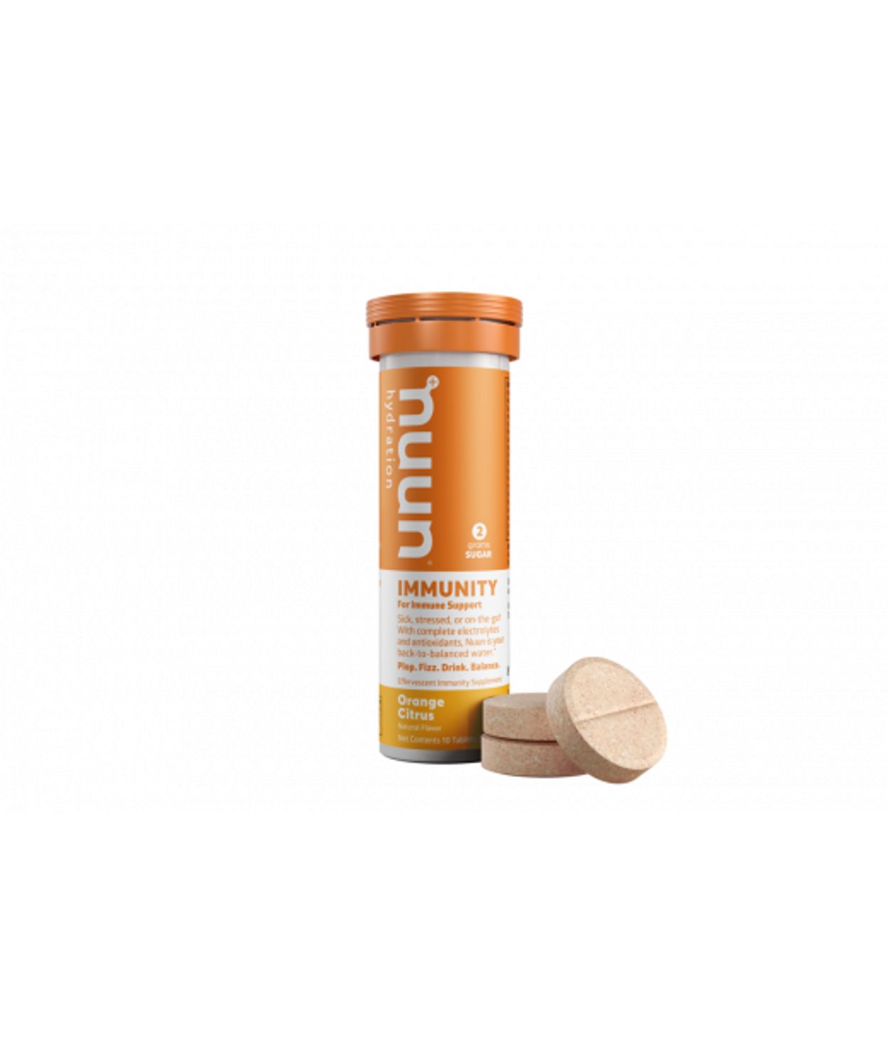 Nuun Immunity Orange Citrus freyðitöflur 10 stk