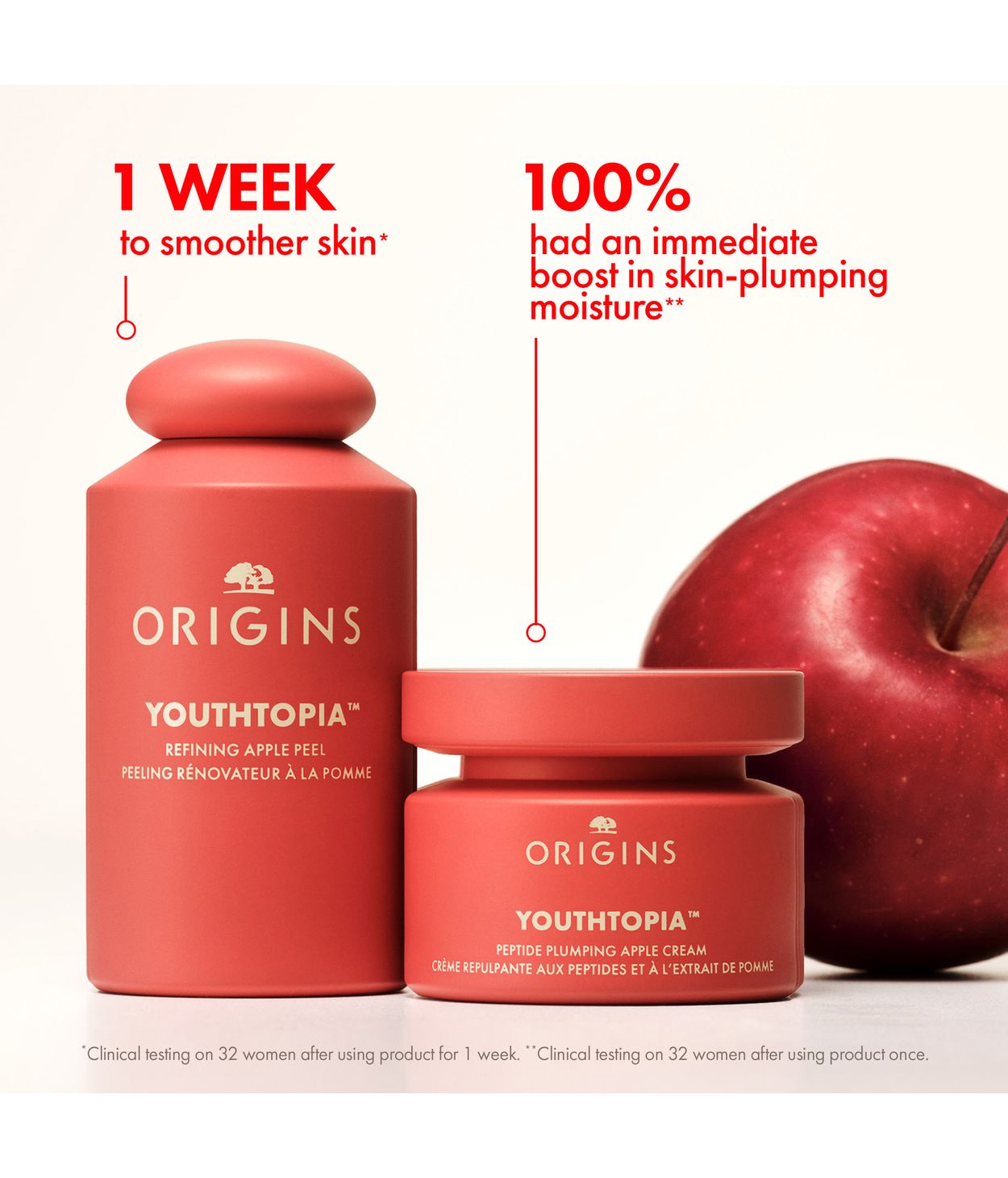 ORIGINS Youthtopia Plumping Apple Cream 50ml