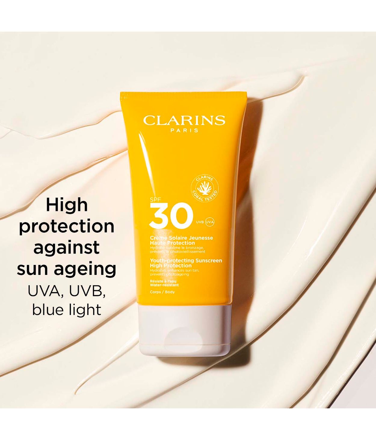 CLARINS Sun Body Cream SPF30 150ml