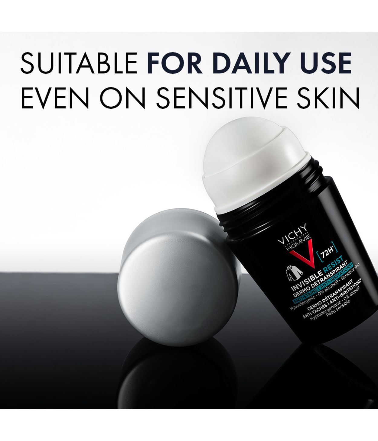 VICHY Men Invisible 72H Anti-stain Rollon 50ml