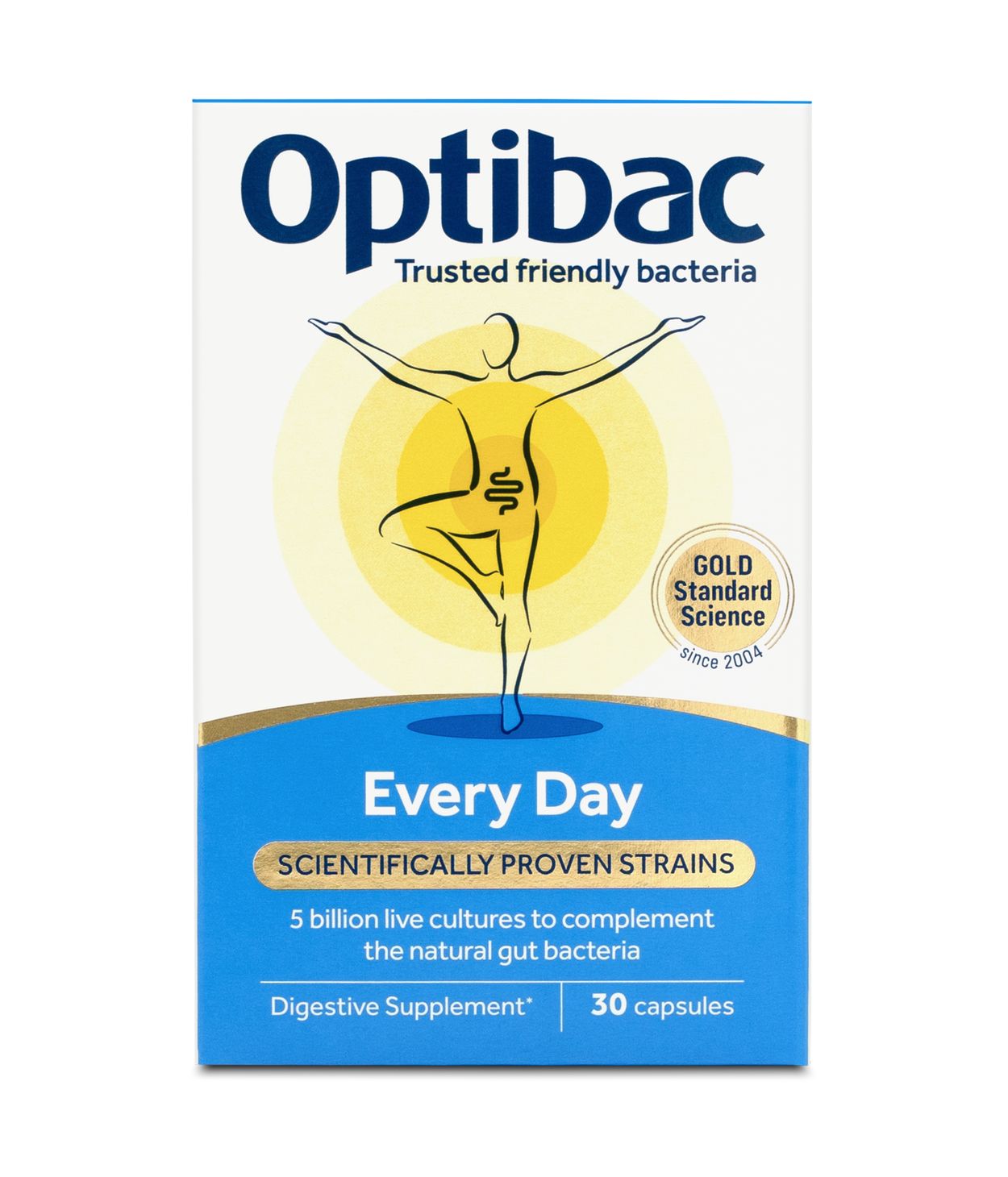Optibac Góðgerlar F/Daglegan Vellíðan 30stk