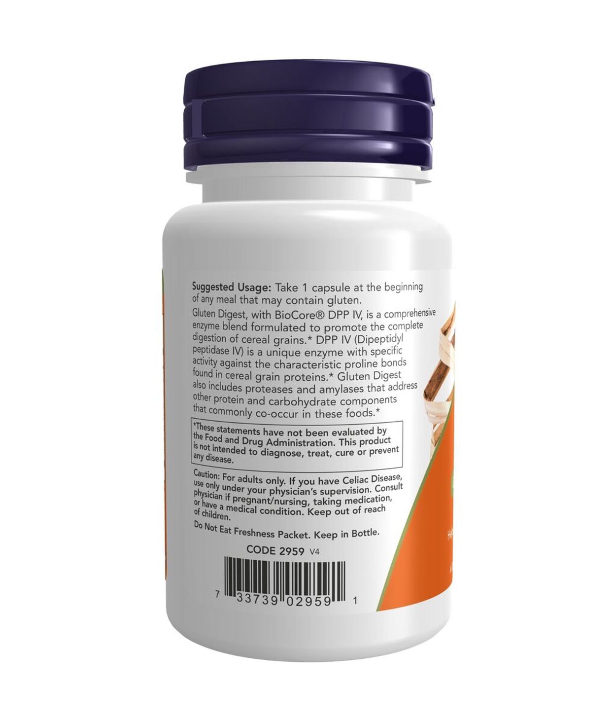 NOW Gluten Digest Enzymes 60stk