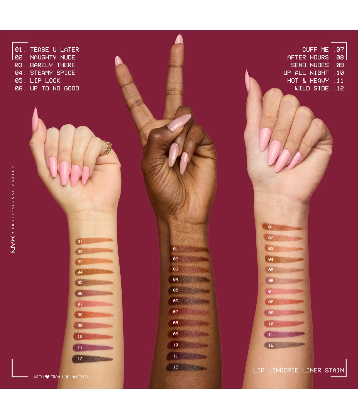 NYX Lip Lingerie Liner Stain