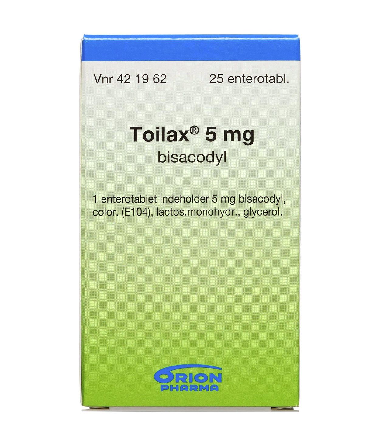 Toilax sþ-tfl 5 mg 25 stk