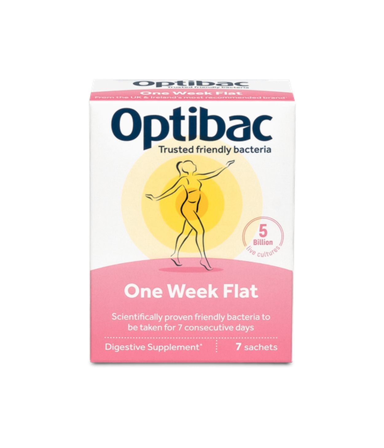 Optibac Góðgerlar F/Flatan Maga 7stk