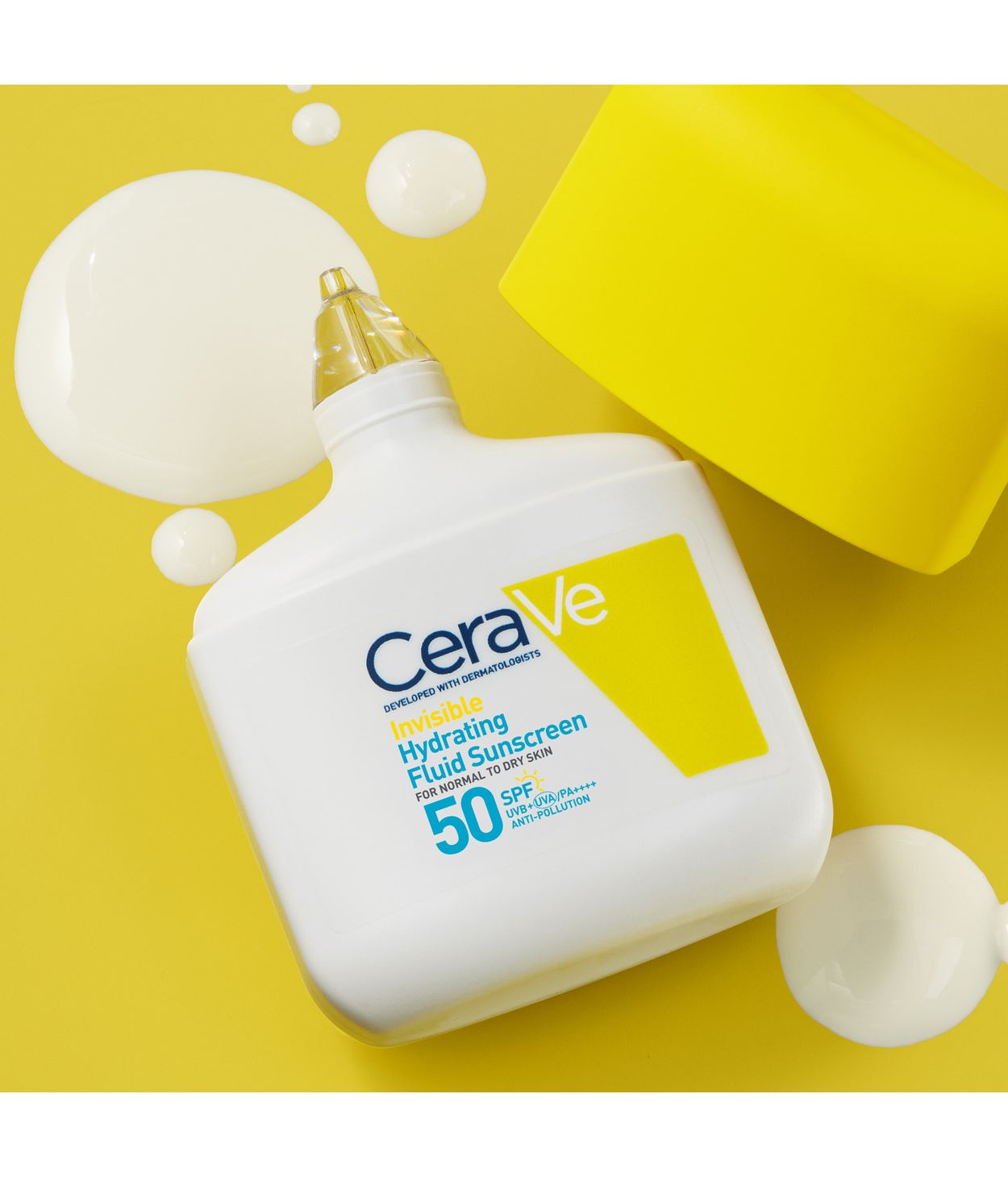 CeraVe Invisible Hydrating Fluid Sunscreen SPF50