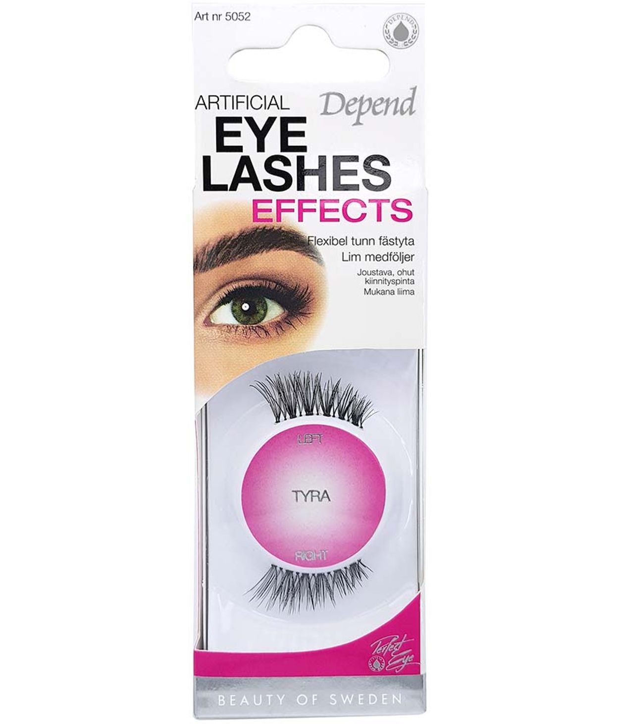 Depend Eyelashes Effects Tyra