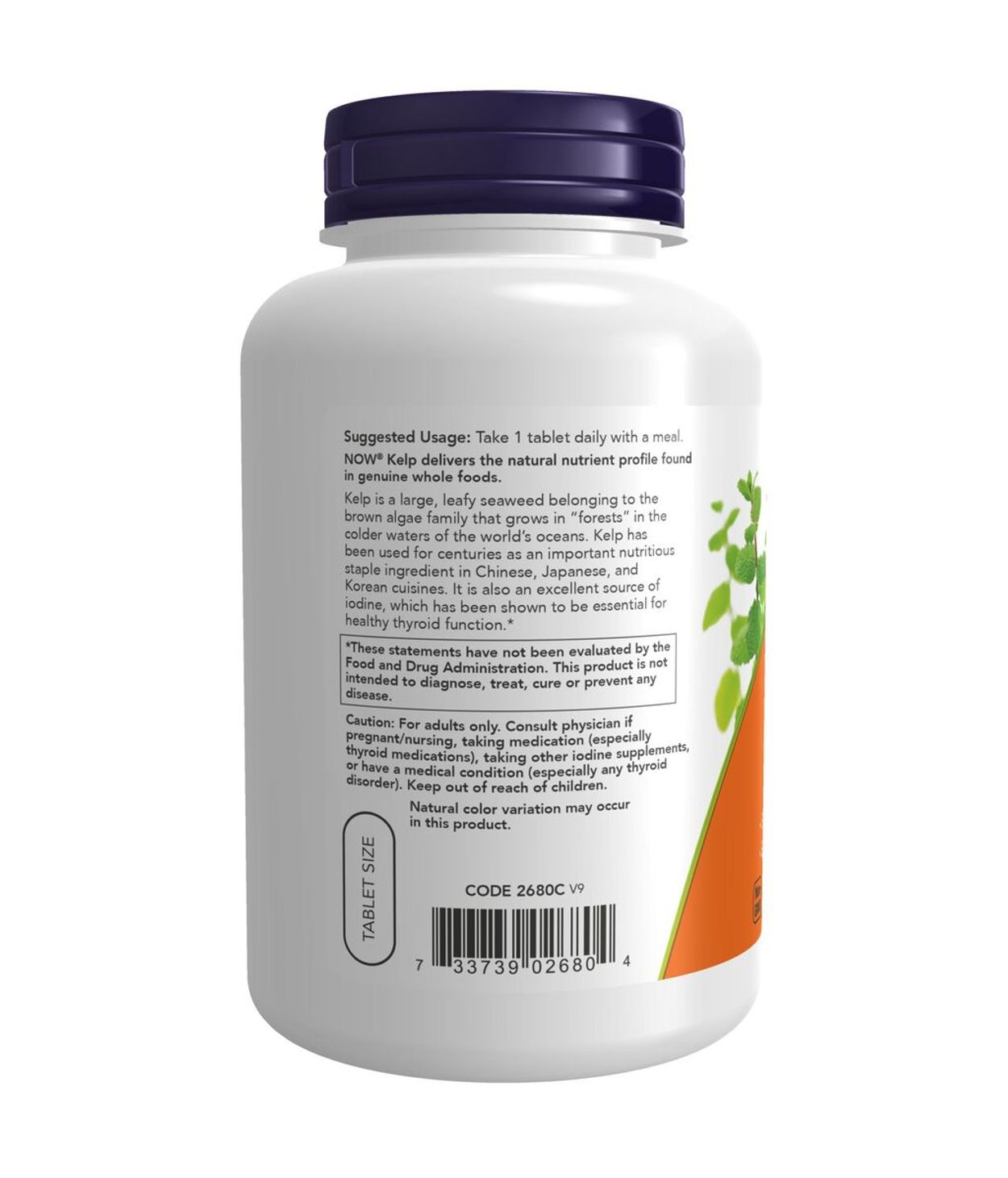 NOW Kelp 150mcg 200stk