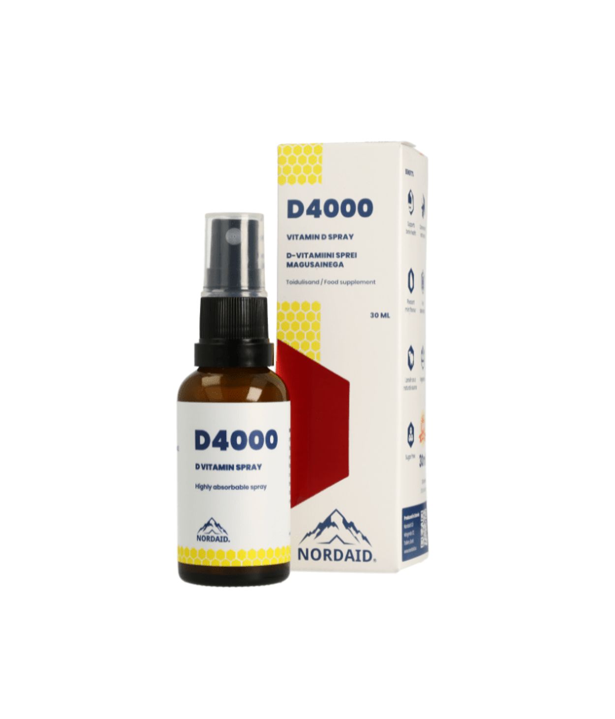 Nordaid D3 Spray 4000iu 30ml