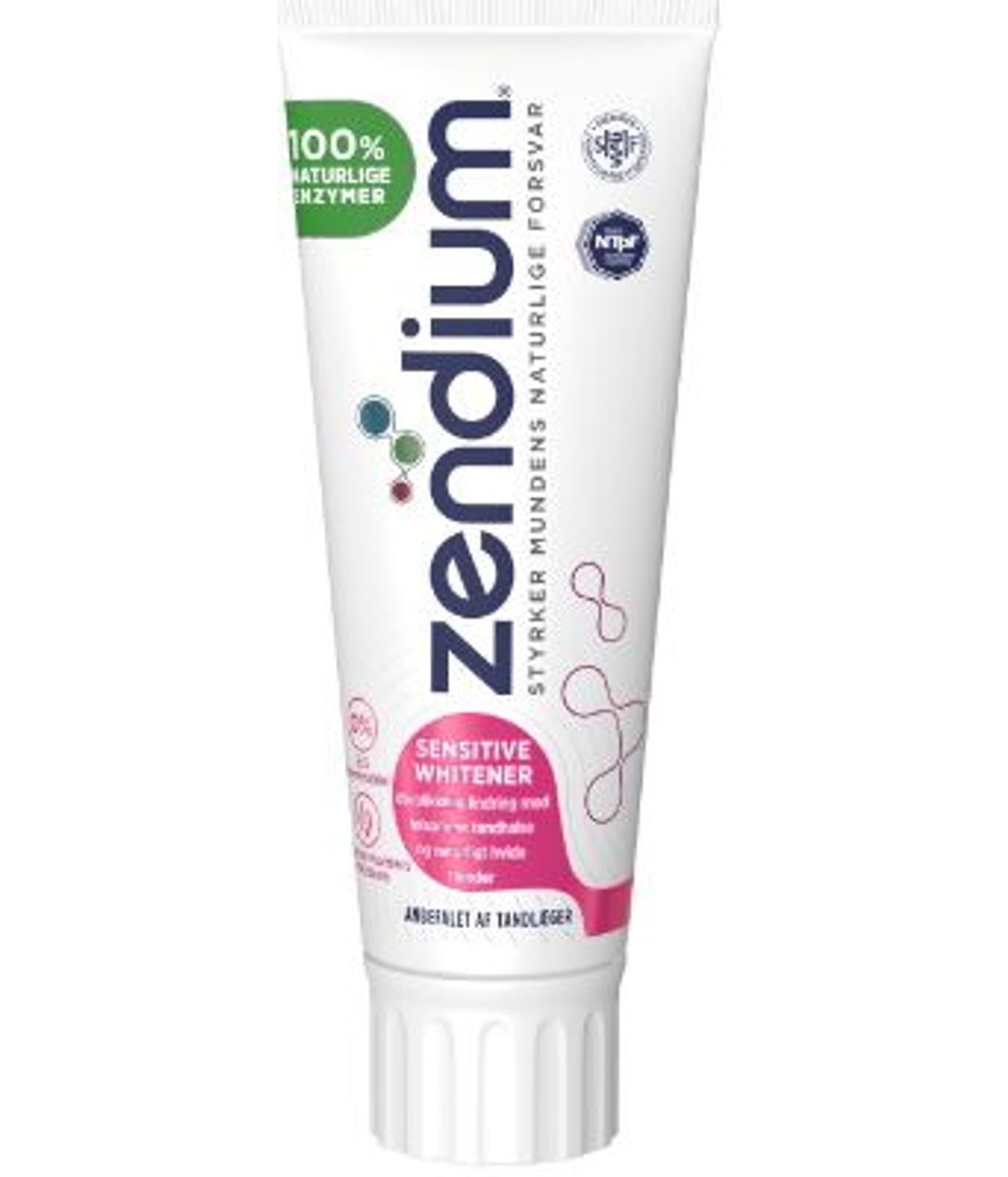 Zendium Tannkrem Sensitive White 75ml