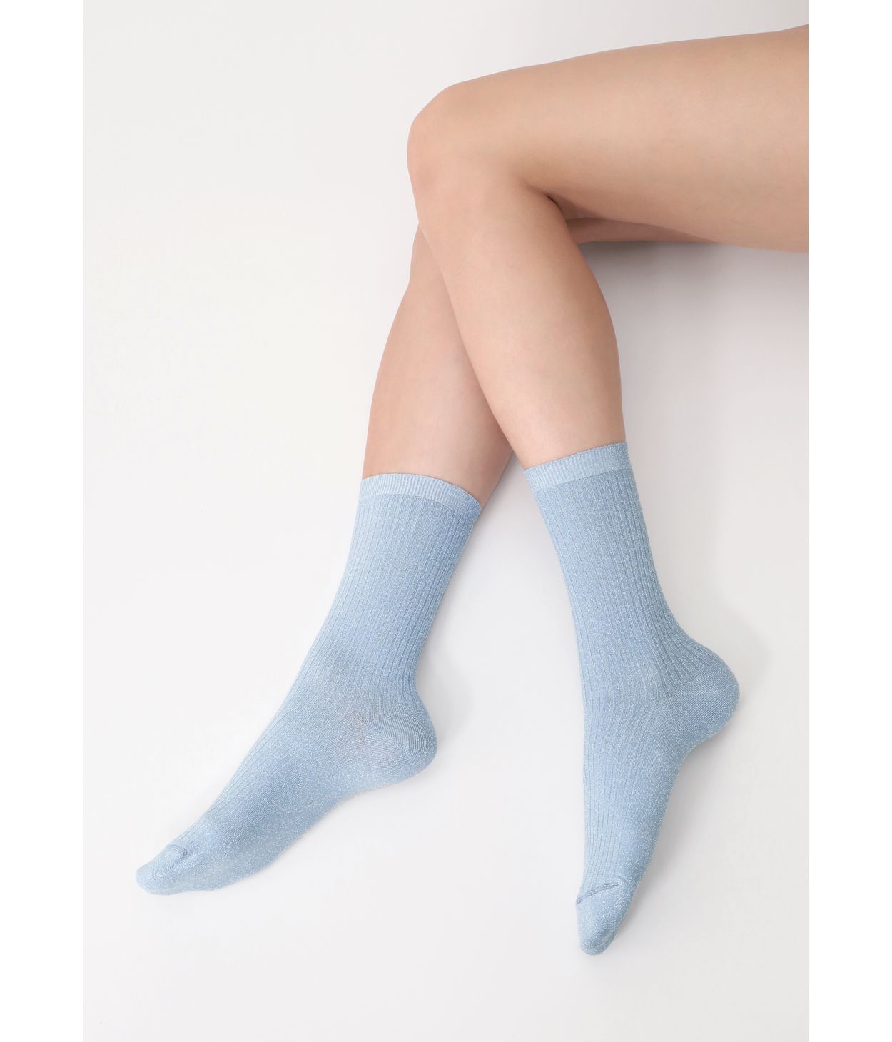 Oroblu Brilliant Rib Socks sky OS