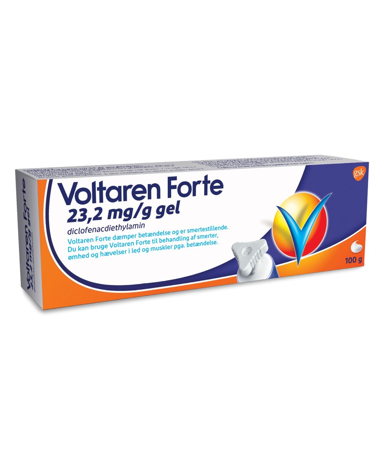 Voltaren Forte hlaup 23,2mg/g 100g