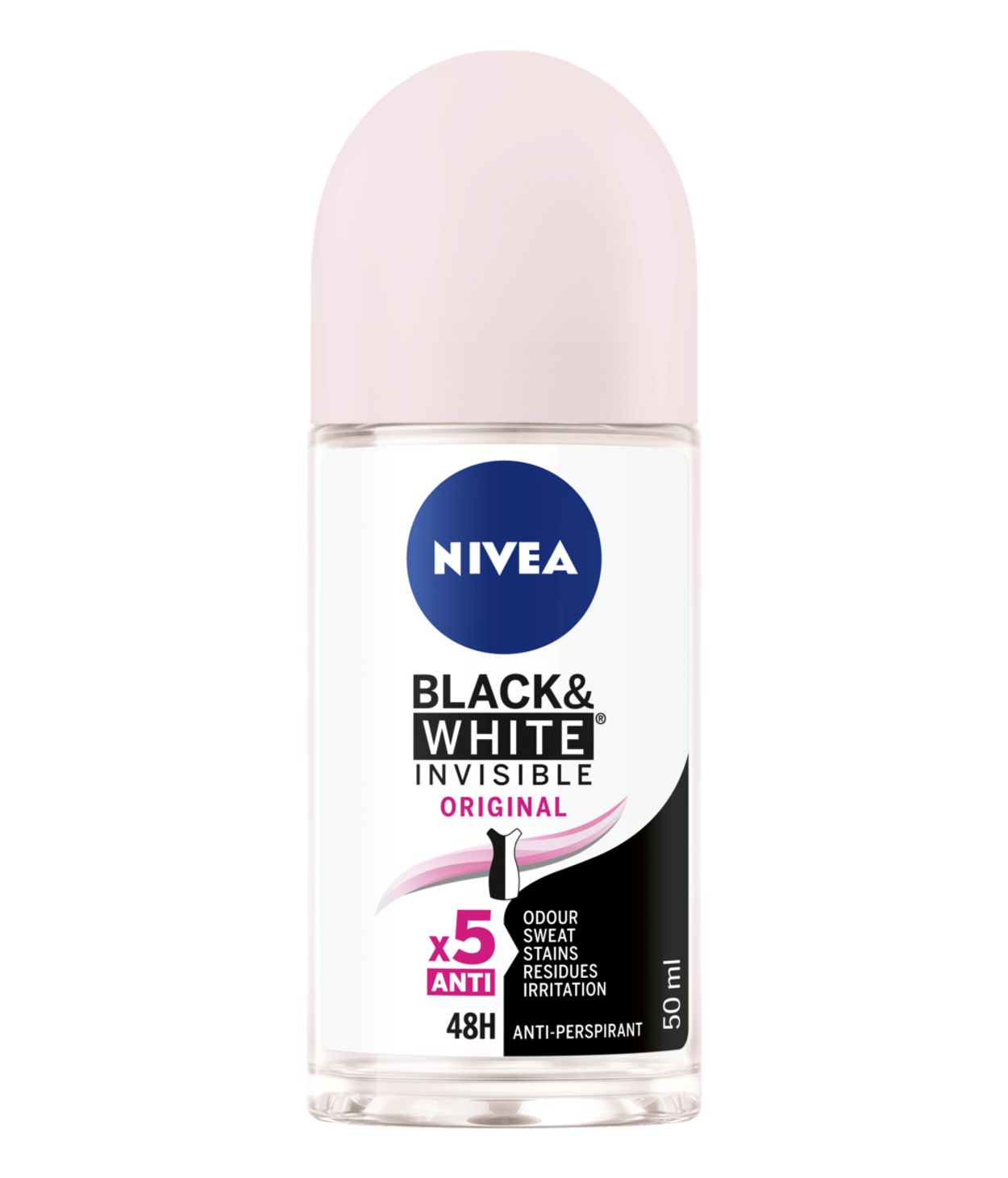 NIVEA Deo Black & White Rollon 50ml