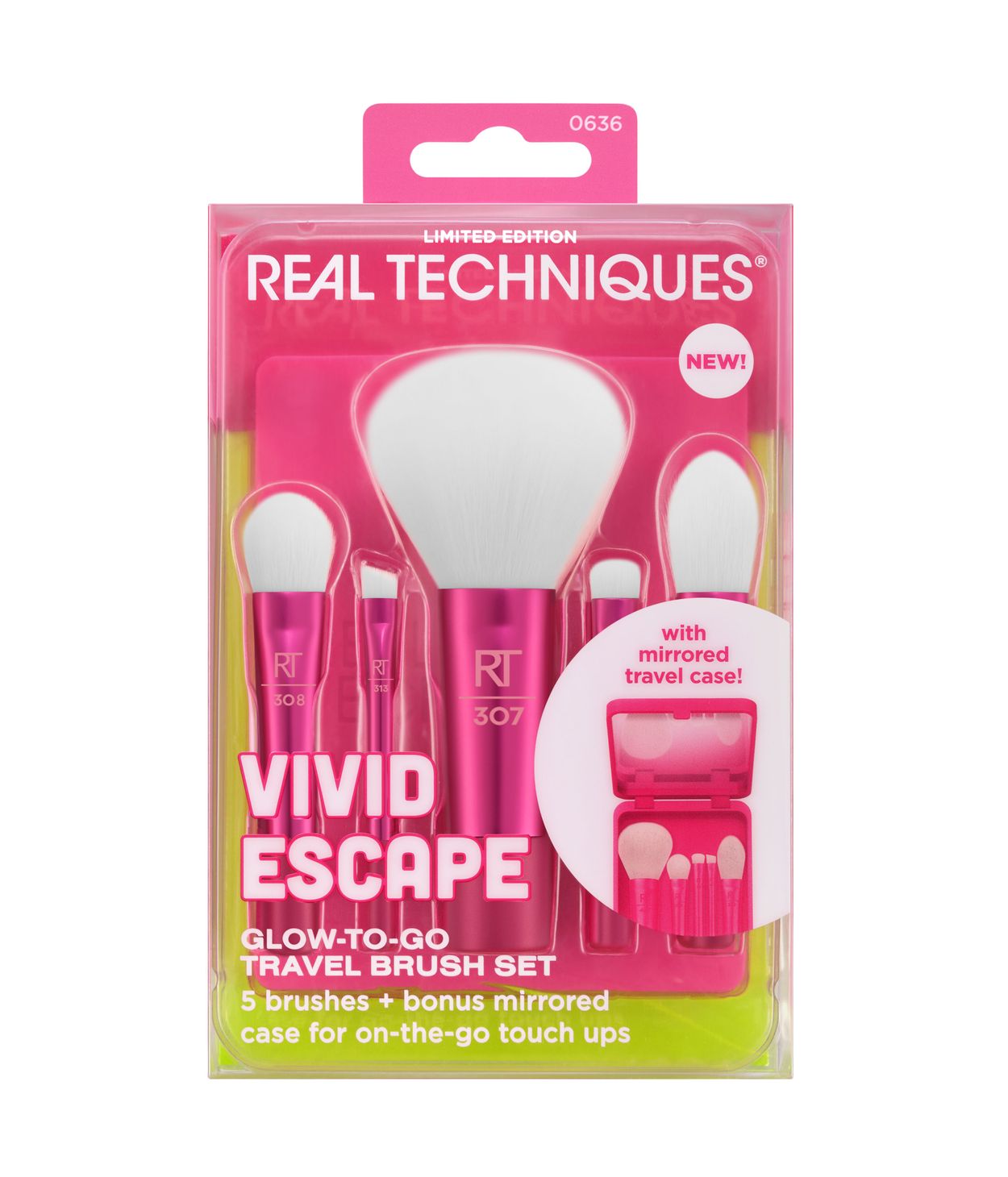 REAL TECHNIQUES VE Glow to go Travel Set