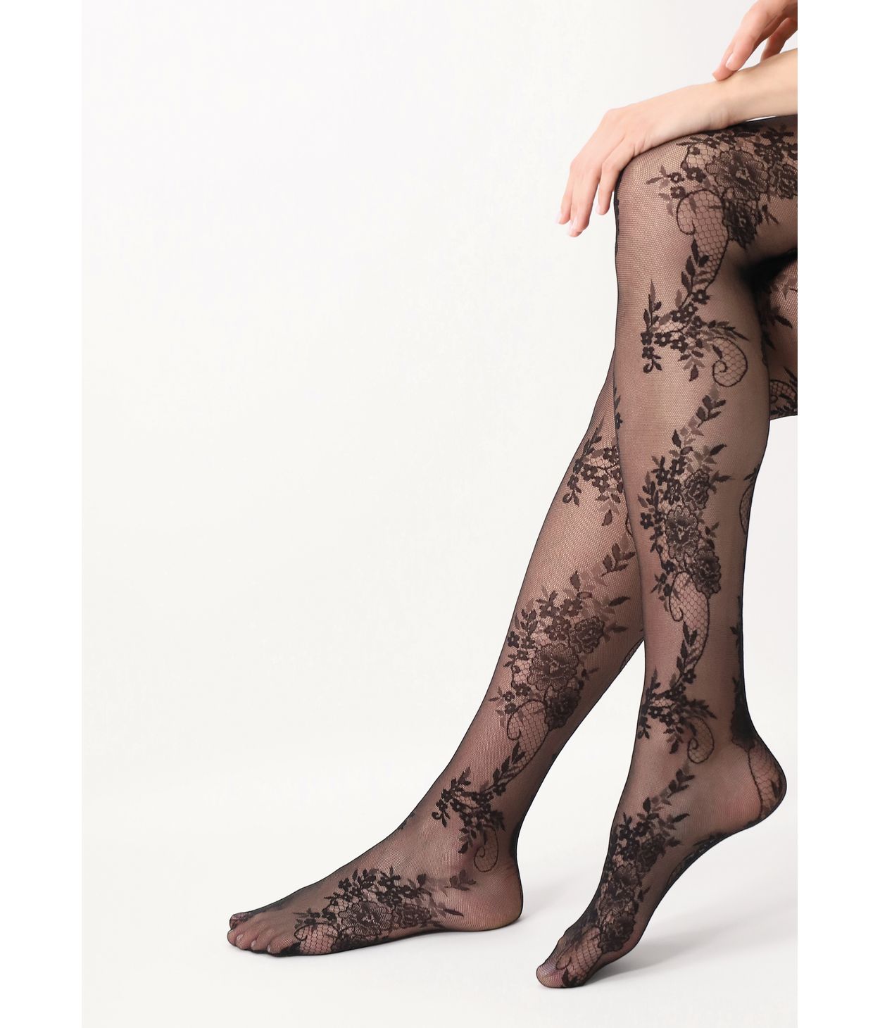 Oroblu Lacelike Tights Black