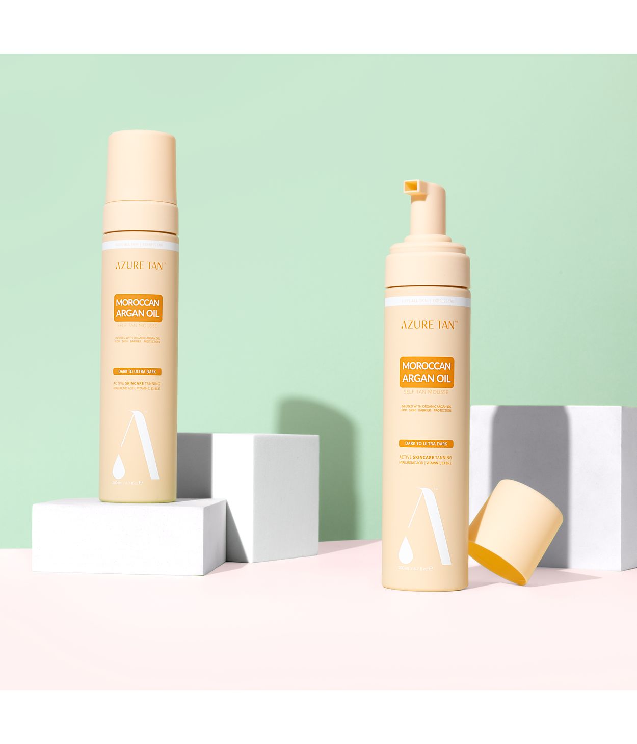 AZURE Self Tan Mousse Argan Oil 200ml