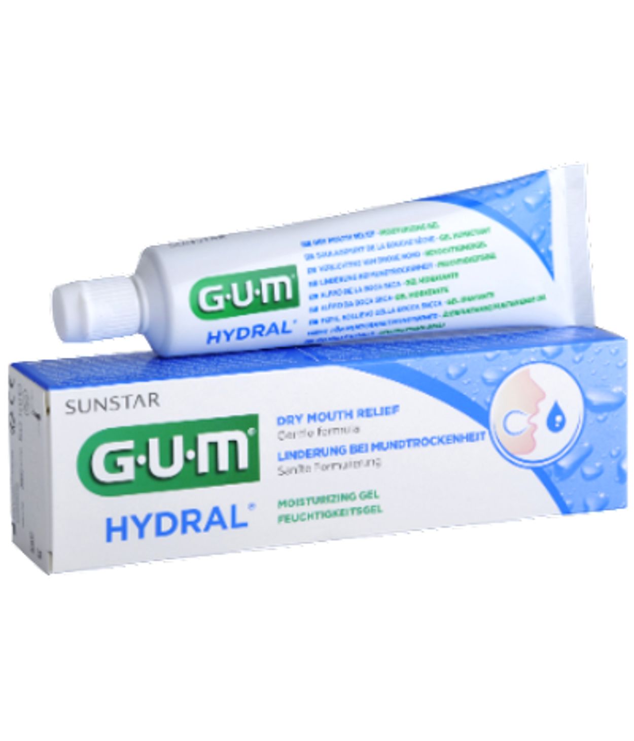 GUM Hydral Gel Við Munnþurrk 50ml