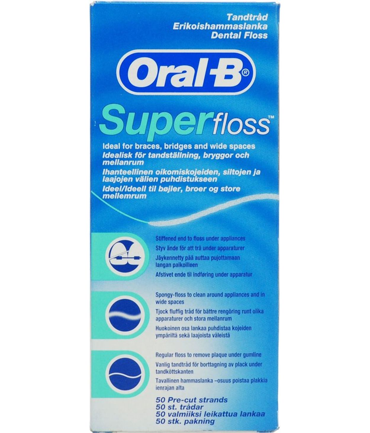 Oral-B Super Floss 50stk