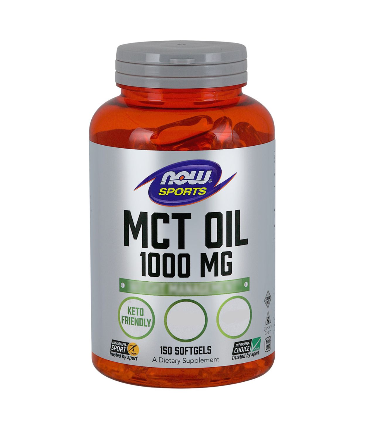 NOW MCT Oil 1000mg 150stk