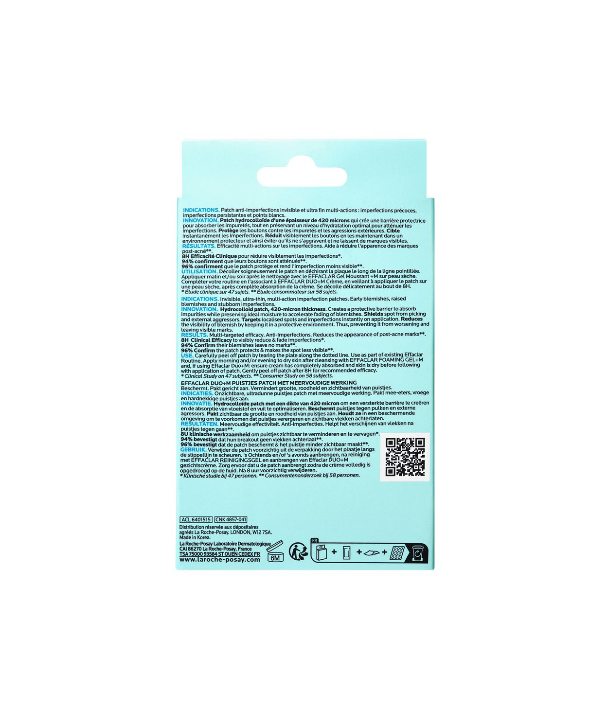 LA ROCHE-POSAY Effaclar Duo+M Patch