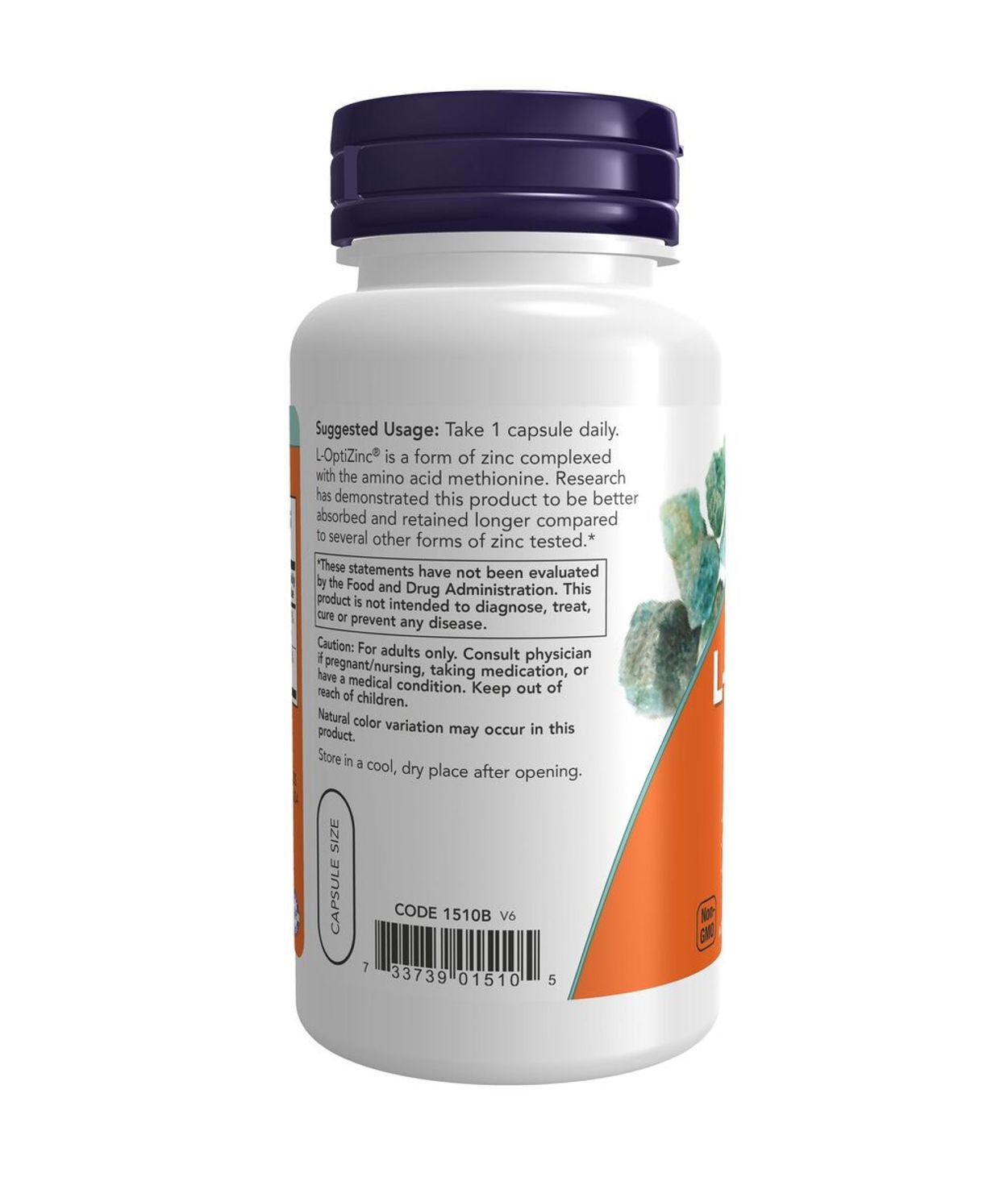 NOW L-Opti Zinc 30mg 100stk
