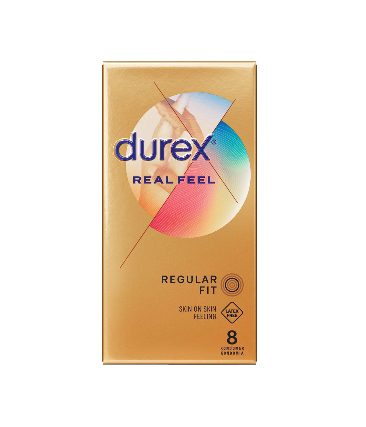 Durex Real Feel Latexfrír Smokkar 8stk