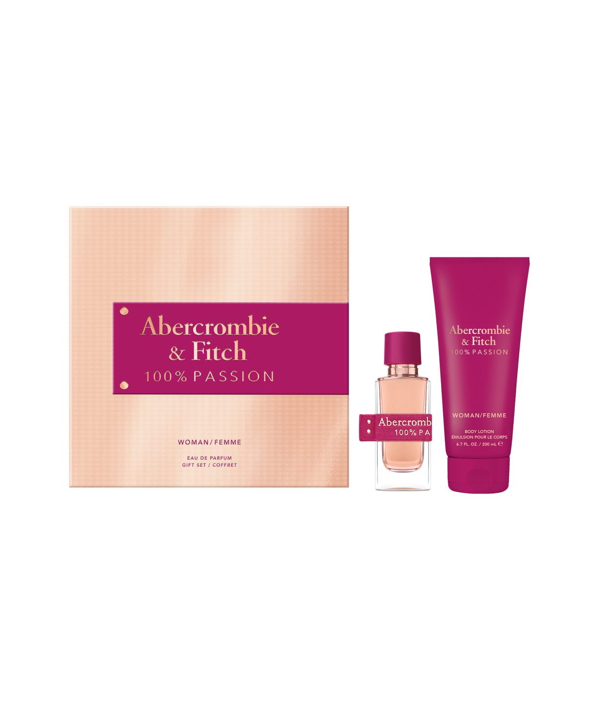 Abercrombie & Fitch 100% Passion Women Gjafasett