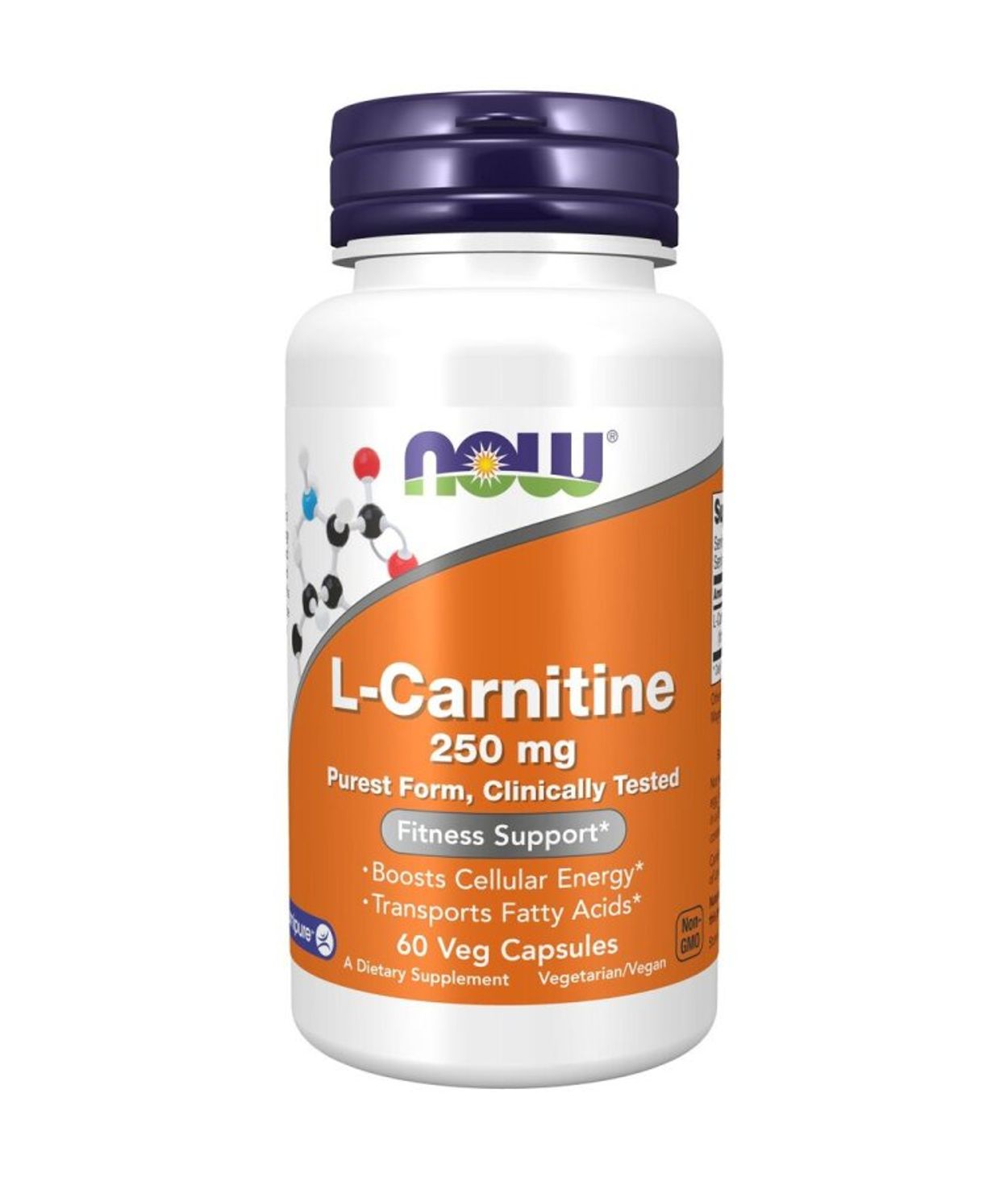 NOW L-Carnitine 250mg 60stk