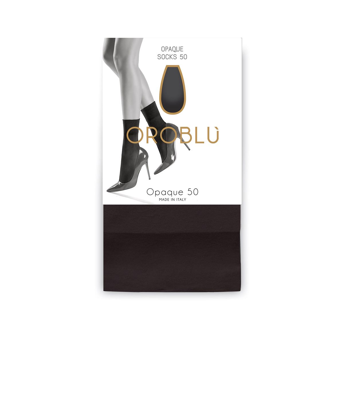 Oroblu Demi Bas Opaque 50d Black Sokkar